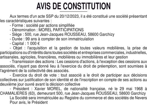 Contenu publication
