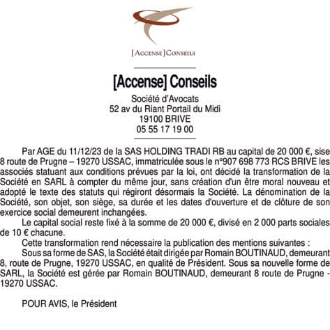 Contenu publication