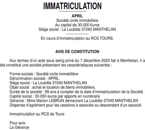 Contenu publication