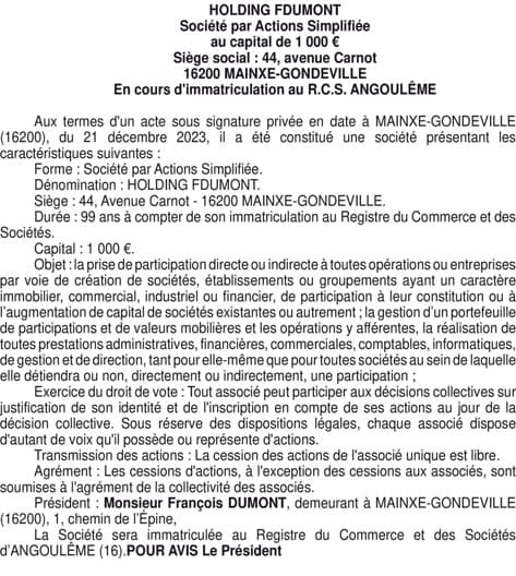 Contenu publication