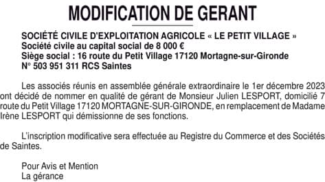 Contenu publication