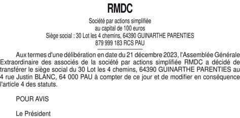 Contenu publication