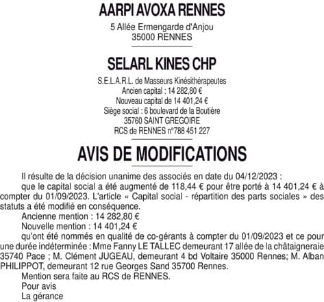 Contenu publication