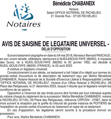 Contenu publication