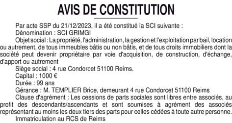 Contenu publication
