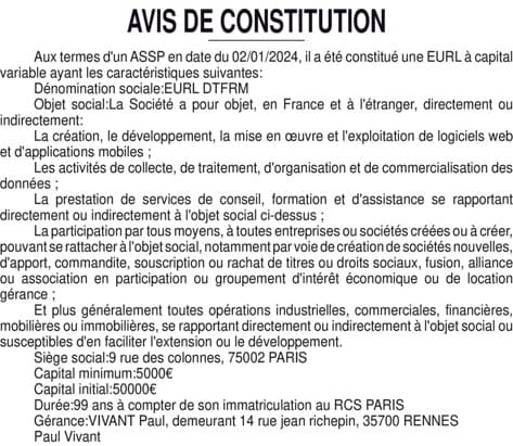 Contenu publication