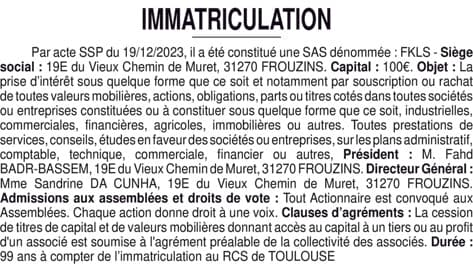 Contenu publication