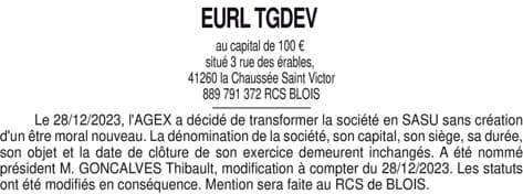 Contenu publication