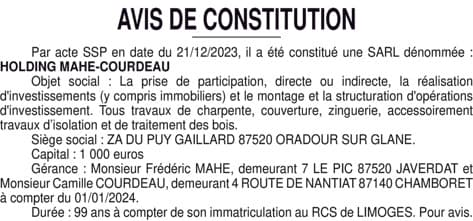Contenu publication