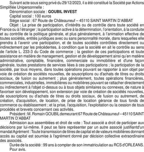 Contenu publication