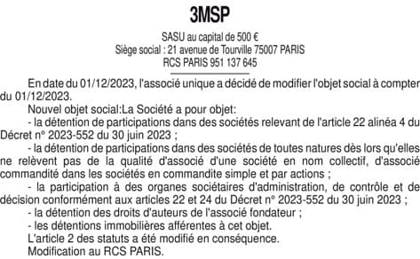 Contenu publication