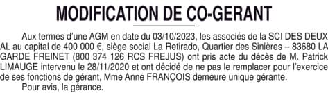 Contenu publication