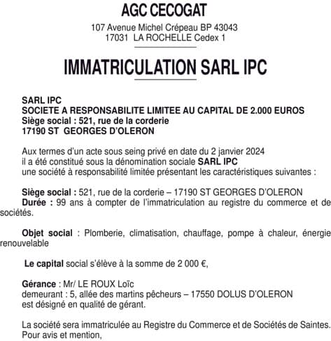Contenu publication