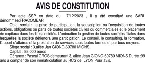 Contenu publication