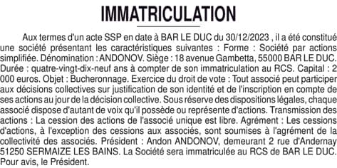 Contenu publication
