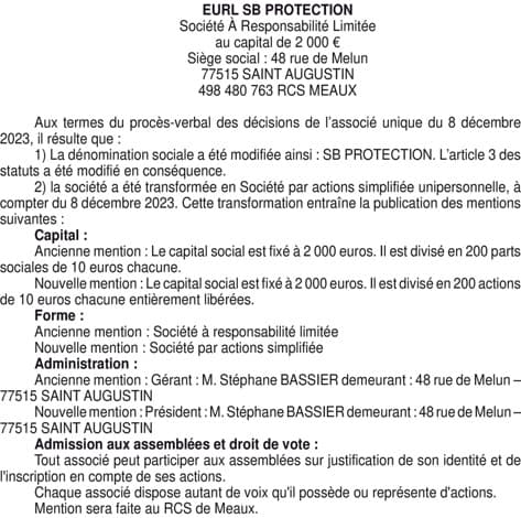 Contenu publication