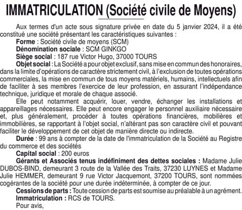Contenu publication