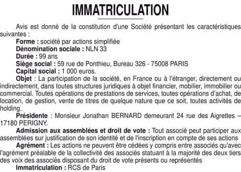 Contenu publication