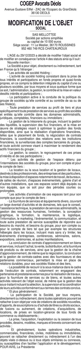 Contenu publication