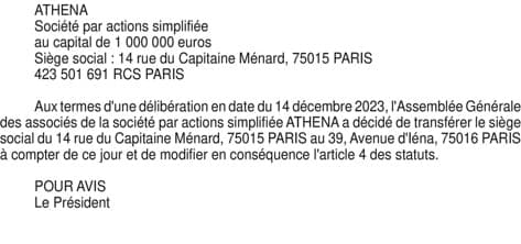 Contenu publication