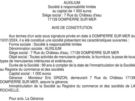 Contenu publication