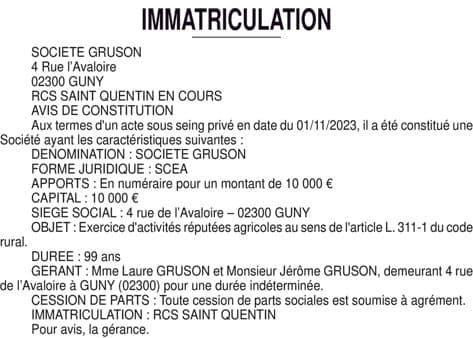Contenu publication