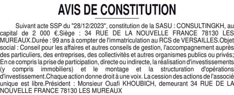 Contenu publication