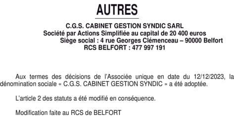 Contenu publication