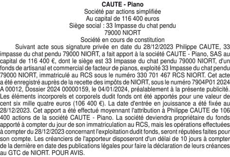 Contenu publication