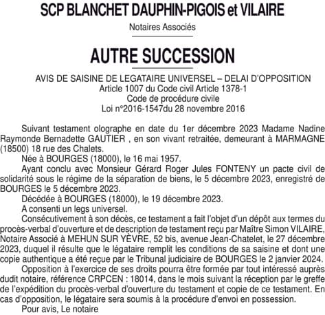 Contenu publication