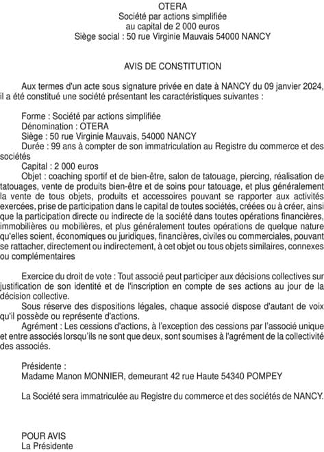 Contenu publication