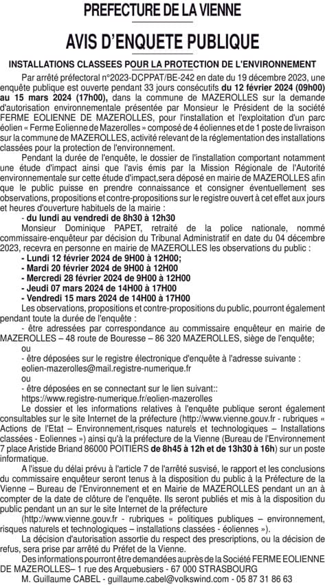 Contenu publication