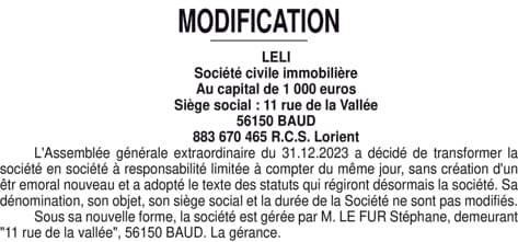 Contenu publication