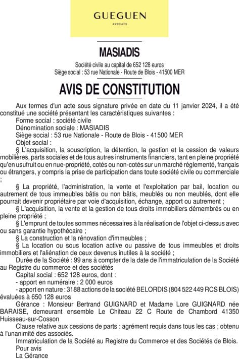 Contenu publication