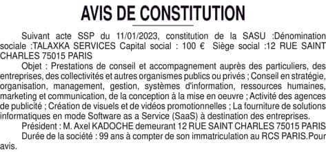 Contenu publication