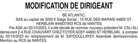Contenu publication