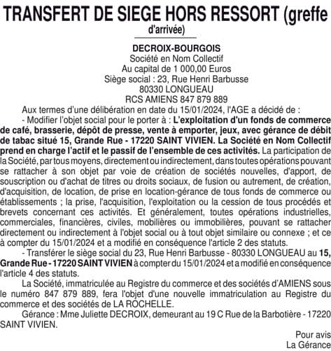 Contenu publication