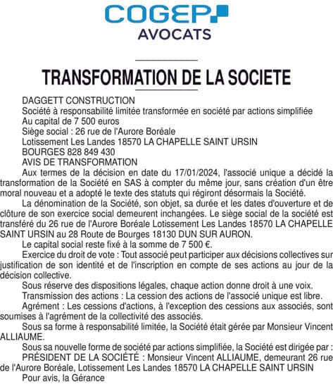 Contenu publication