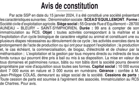 Contenu publication