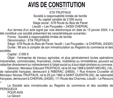 Contenu publication