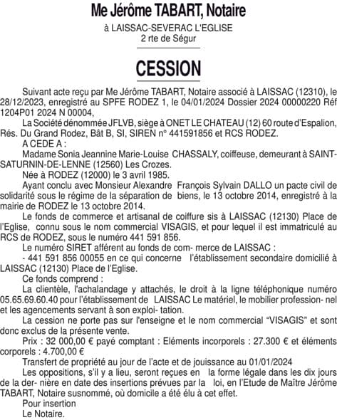 Contenu publication
