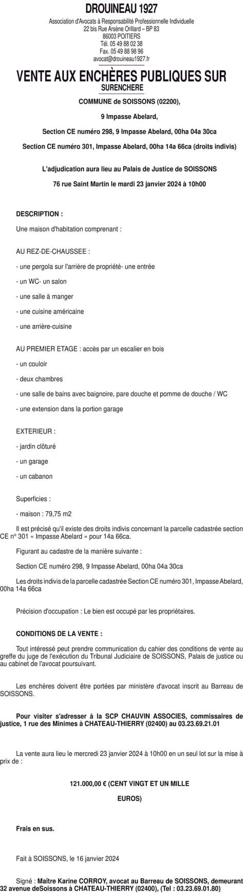 Contenu publication
