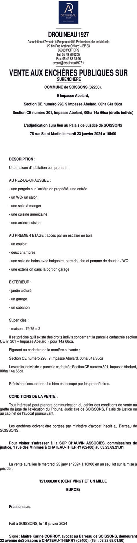 Contenu publication