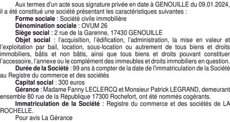 Contenu publication
