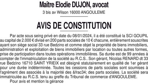 Contenu publication