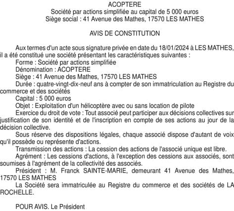 Contenu publication