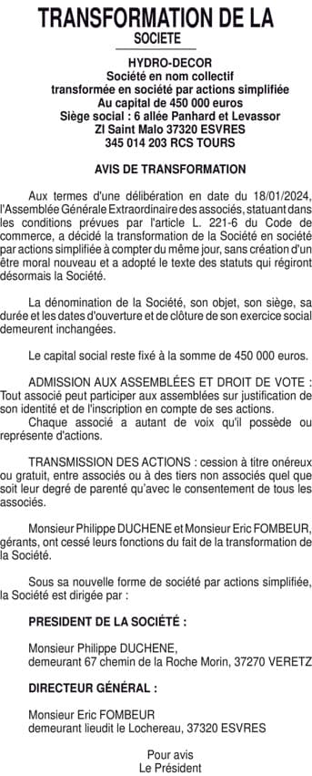 Contenu publication