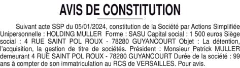 Contenu publication
