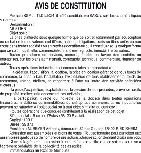 Contenu publication