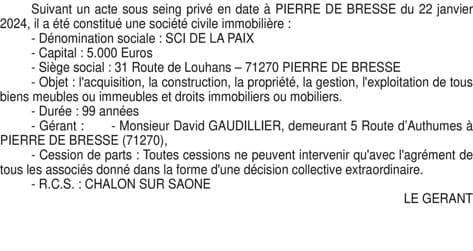 Contenu publication